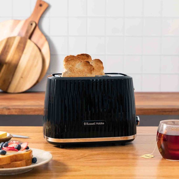 Russell Hobbs Eden 2 Slice Toaster Black
