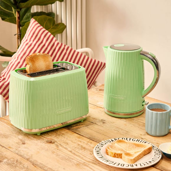 Russell Hobbs Eden 2 Slice Toaster Pistachio