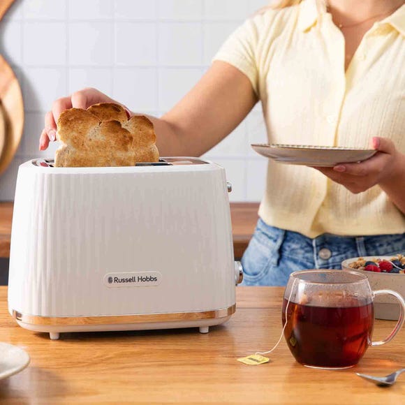 Russell Hobbs Eden 2 Slice Toaster White