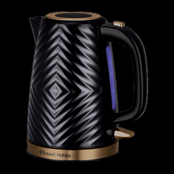 russell hobbs Groove Kettle Black