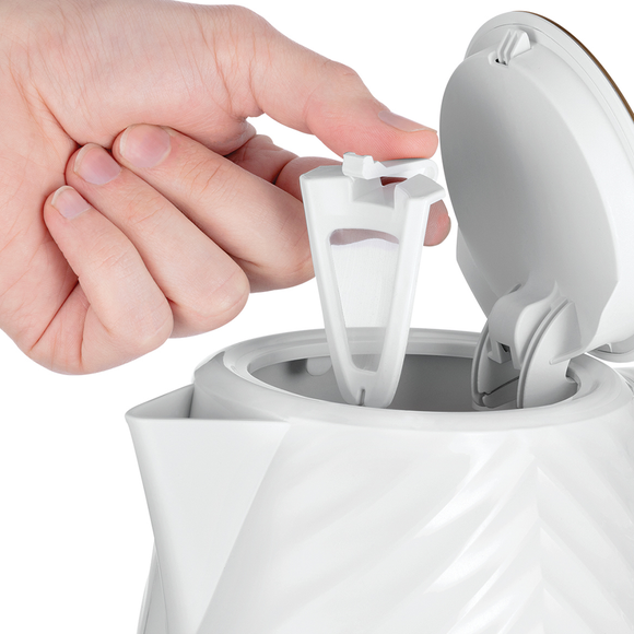 Russell Hobbs Groove Kettle White