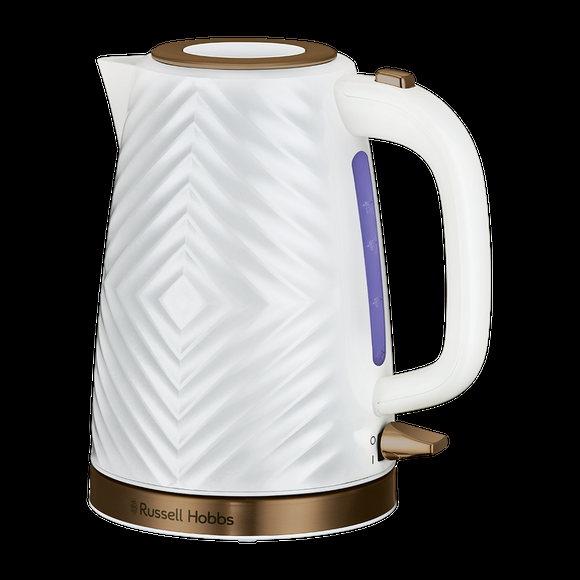 russell hobbs Groove Kettle White