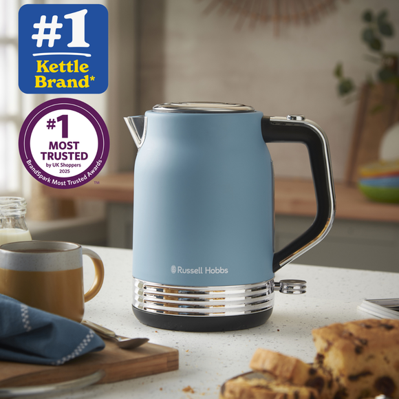 Russell Hobbs Hanley Retro Blue Kettle