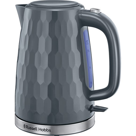 russell hobbs Honeycomb Grey Kettle