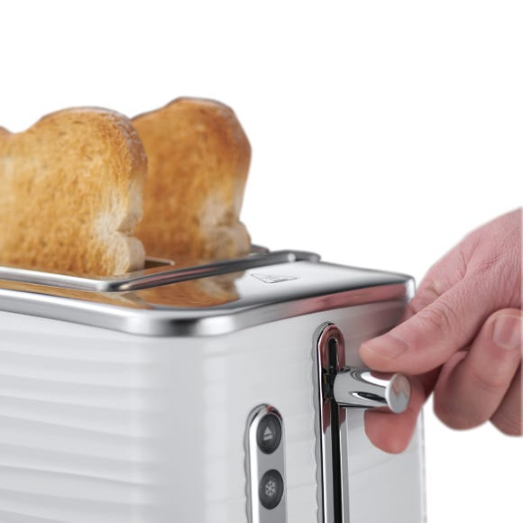 Russell Hobbs Inspire 2 Slice White Toaster
