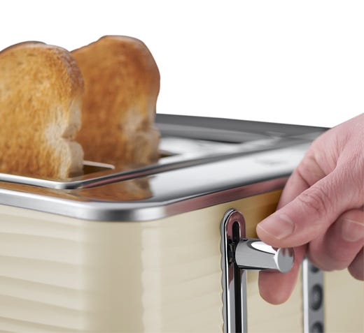 Russell Hobbs Inspire 4 Slice Cream Toaster