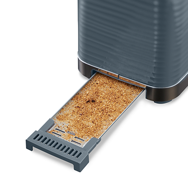 Russell Hobbs Inspire Grey 2 Slice Toaster