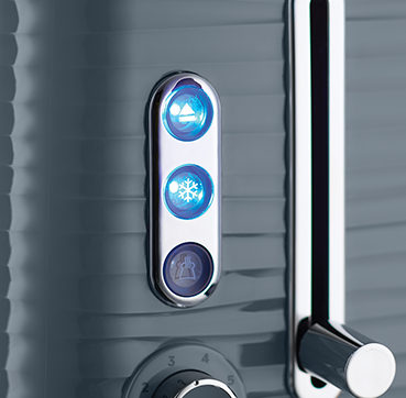 Russell Hobbs Inspire Grey 2 Slice Toaster