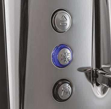 Russell Hobbs Luna 2 Slice Toaster Grey