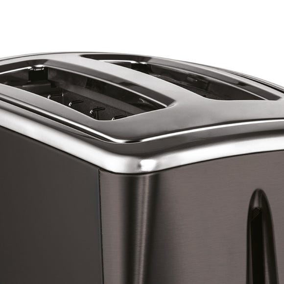 Russell Hobbs Matte Black 2 Slice Toaster