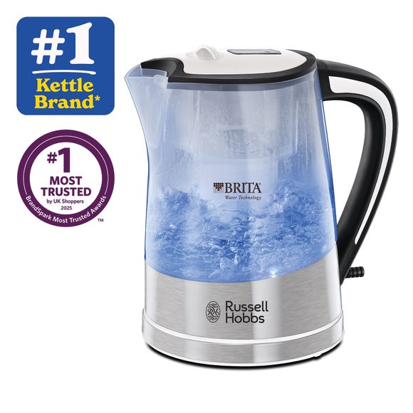 Russell Hobbs Purity Plastic Clear Kettle