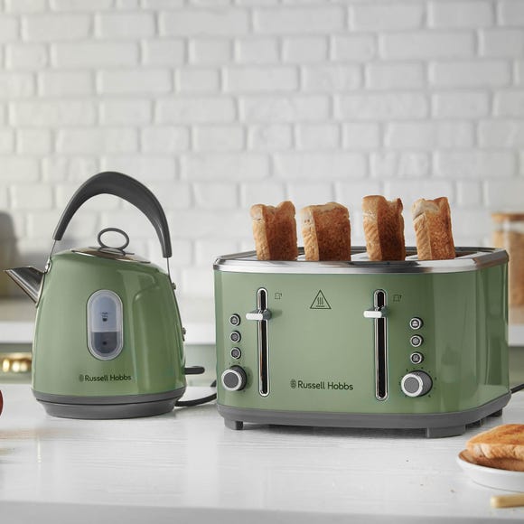 russell Hobbs Stylevia Kettle Sage Green