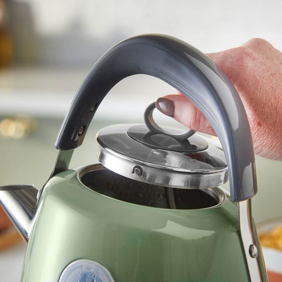 russell Hobbs Stylevia Kettle Sage Green