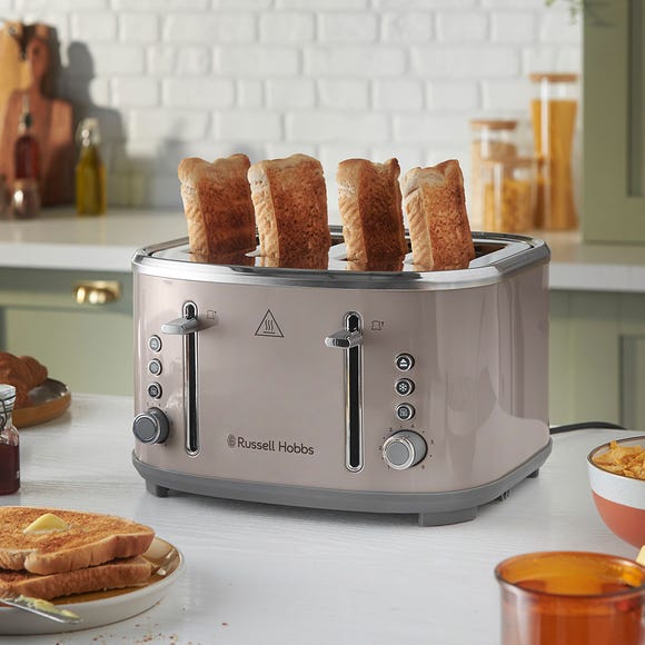 russell hobbs Stylevia Mocha 4 Slice Toaster