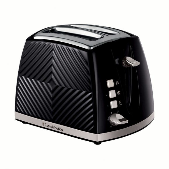 russell hobbs Textured 2-Slice Toaster Black