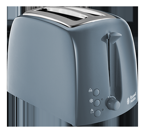russell hobbs Textures 2 Slice Grey Toaster