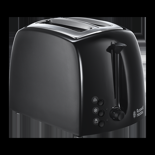 russell hobbs Textures 2 slice Toaster - Black