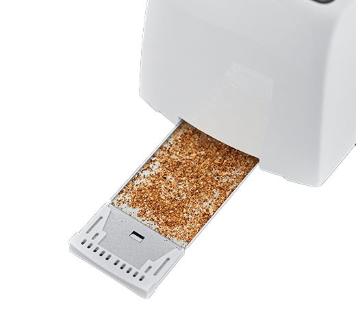 Russell Hobbs Textures 2 Slice Toaster - White