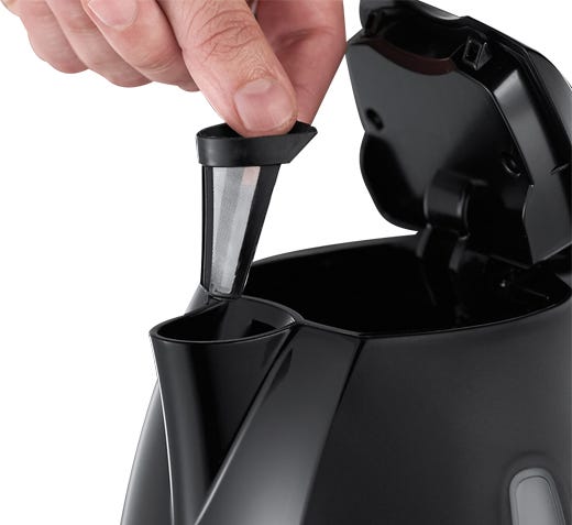 Russell Hobbs Textures Plastic Kettle - Black