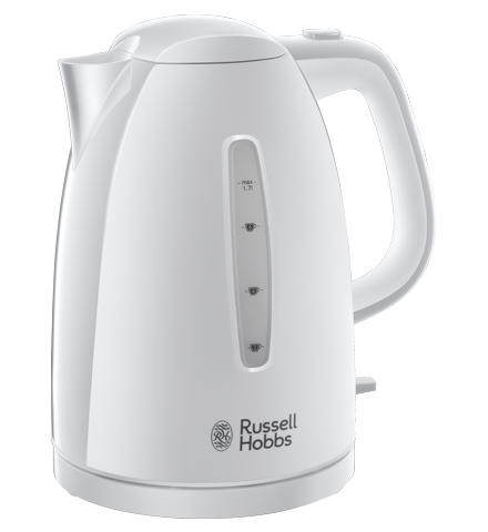 russell hobbs Textures Plastic Kettle - White