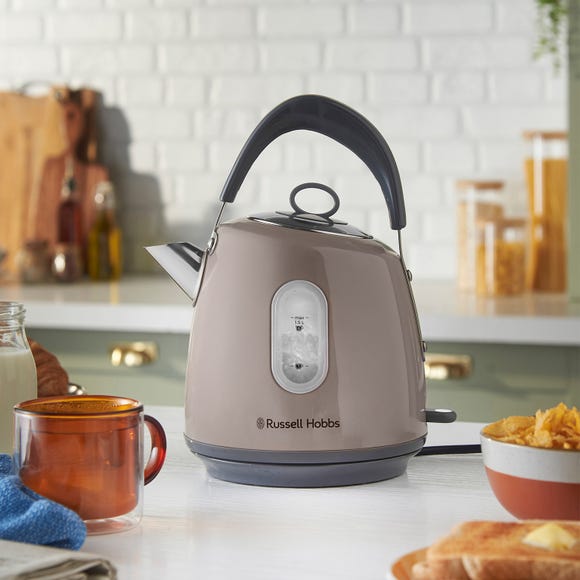 Russell Hobbs Stylevia Kettle And Toaster Mocha 4 Slice