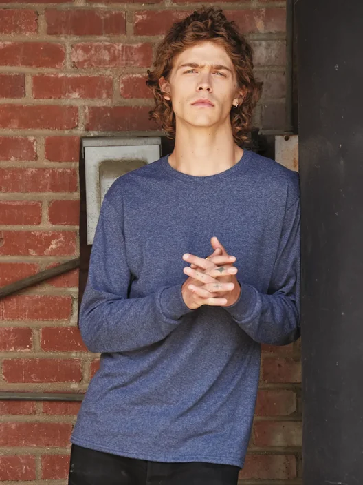 russell athletic JERZEES DRI-⁠POWER® Unisex Long-⁠Sleeve T-⁠Shirt