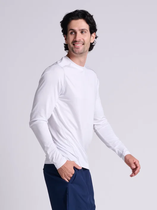 russell Athletic Men's Dri-Power® Fitted Long Sleeve Performance Shirt