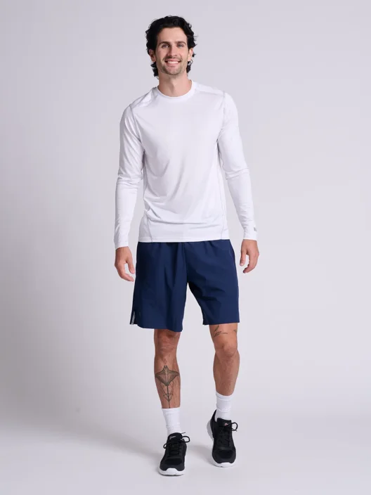 russell athletic Men's Dri-Power® Fitted Long Sleeve Performance Shirt