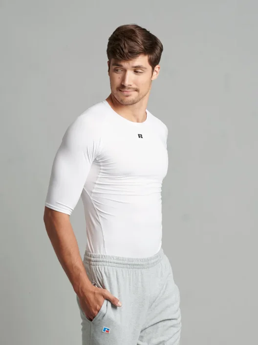 Russell Athletic Men's Half Sleeve Compression T-Shirt