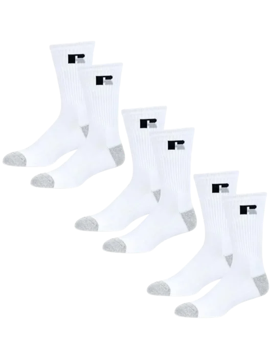 Russell Athletic Dri-Power® Crew Sock 3 Pack