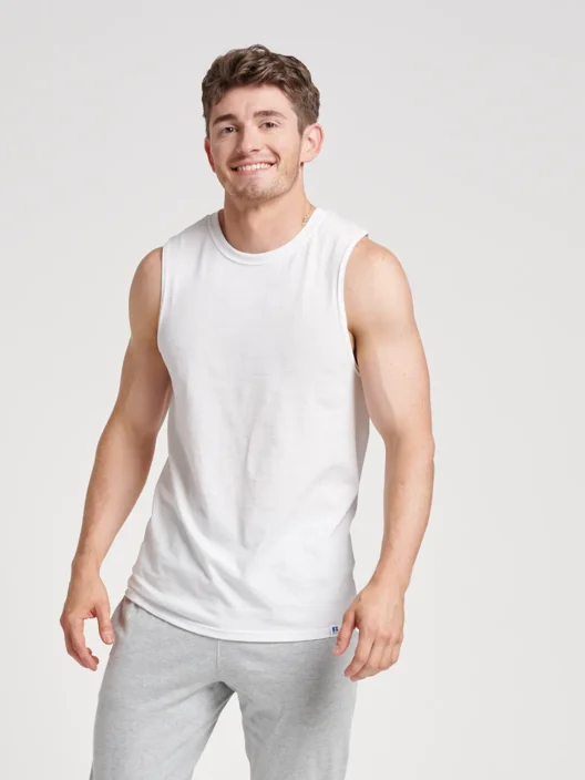 Russell Athletic Men's Cotton Performance Muscle