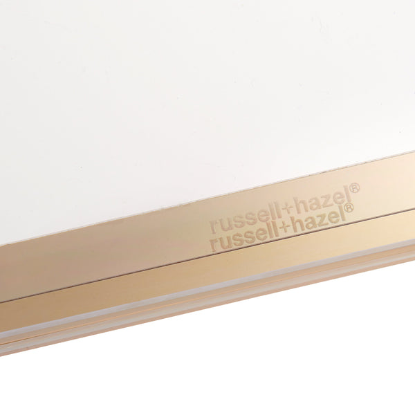 Russell Hazel Acrylic + Gold Picture Frame - 3.5 X 5 Inches