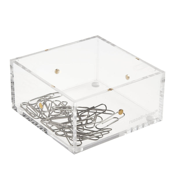 Russell Hazel Acrylic Magnetic Drawer Organizer Set - 4 Compartments