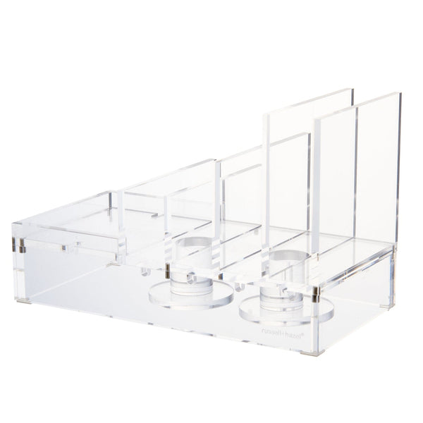 Russell Hazel Acrylic Tech Collator - Charging Station For Phone Tablets And Earbuds