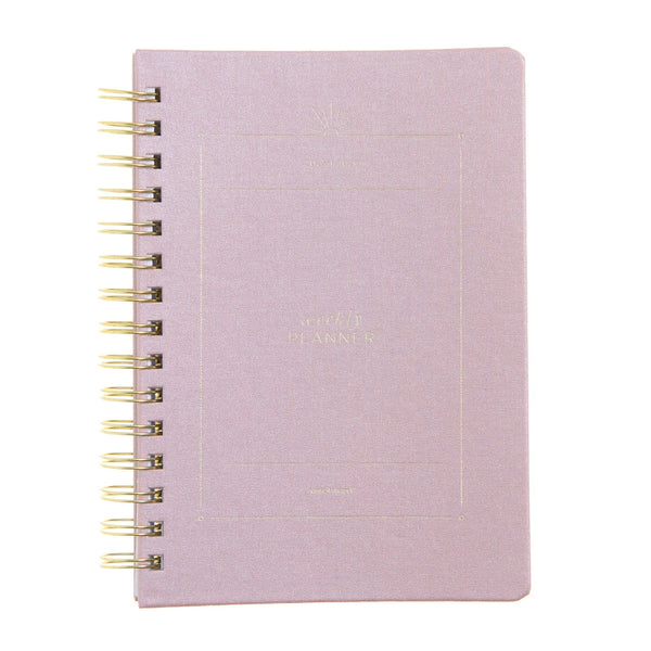russell hazel July 2025 - June 2026 A5 Weekly Planner - Blush Bookcloth