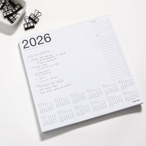 russell hazel 2026 Smart Deck Desktop Calendar