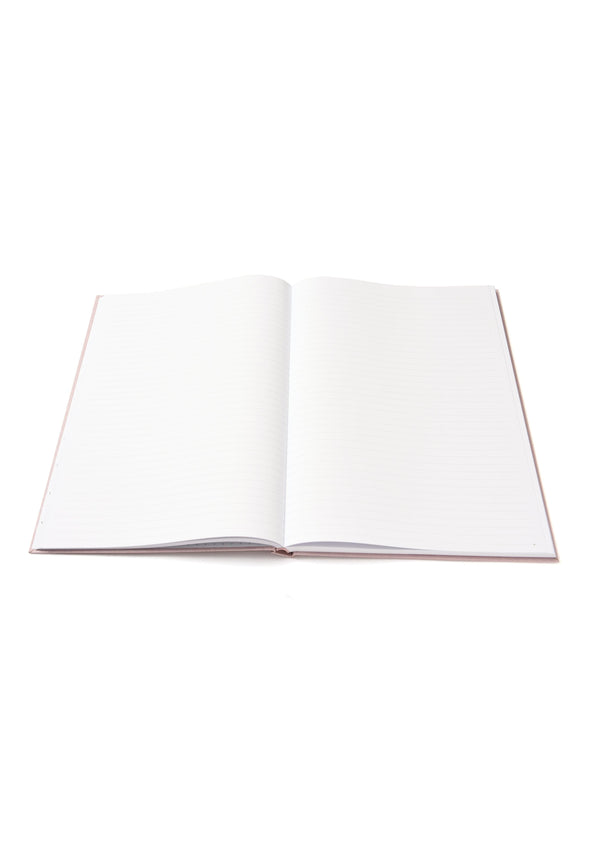 Russell Hazel A4 Journal - Peony Bookcloth