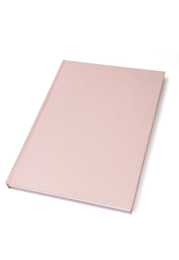 Russell Hazel A4 Journal - Peony Bookcloth