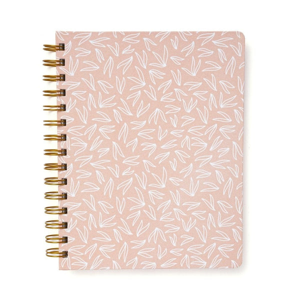 russell hazel A5 Spiral Bookcloth Notebook - Pom