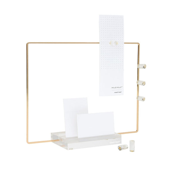 russell hazel Acrylic Base Memo Display