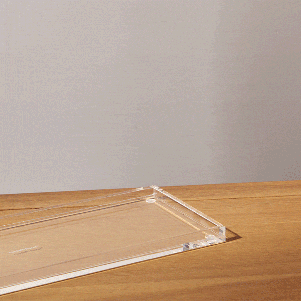 Russell Hazel Acrylic Bloc With Lid