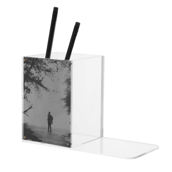 Russell Hazel Acrylic Bookend Set