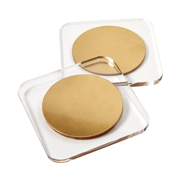 russell hazel Acrylic Coasters - Set of 2