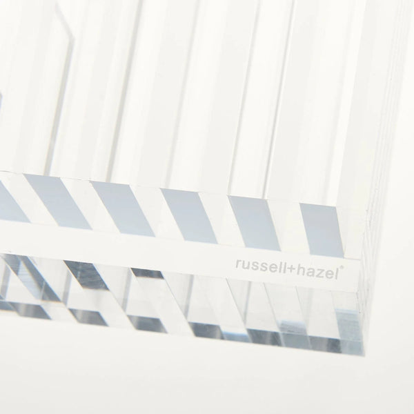 Russell Hazel Acrylic Collator + Bookend