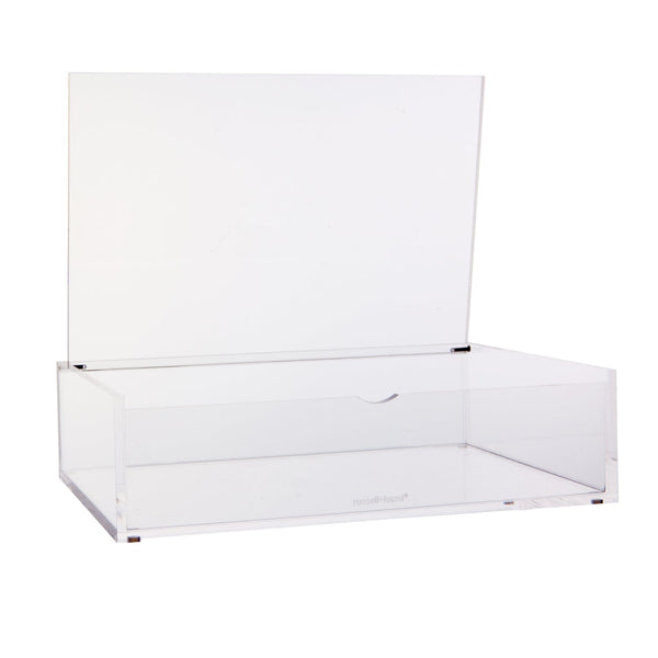 Russell Hazel Acrylic Flip Box - Medium