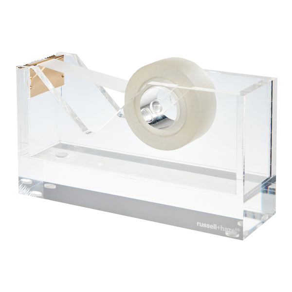 Russell Hazel Acrylic + Gold Tape Dispenser