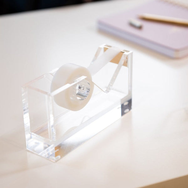 Russell Hazel Acrylic + Gold Tape Dispenser