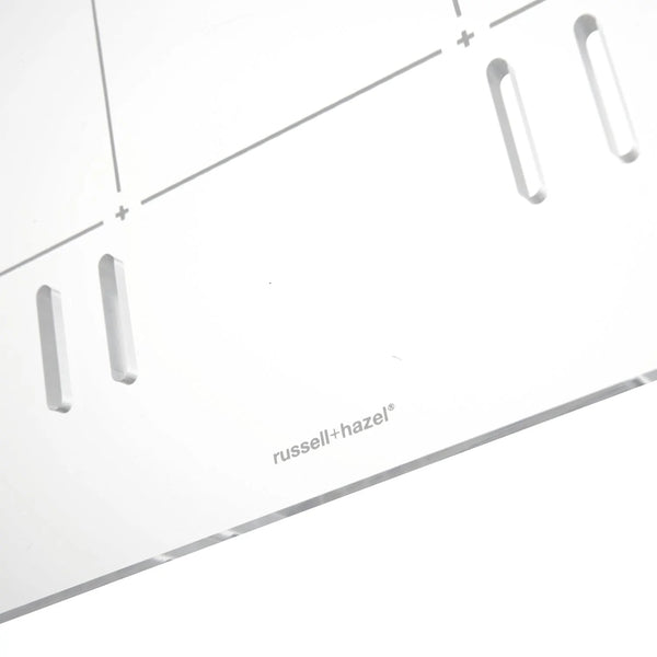 Russell Hazel Acrylic Monthly Wall Calendar