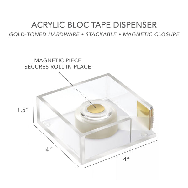 Russell Hazel Acrylic Tape Bloc