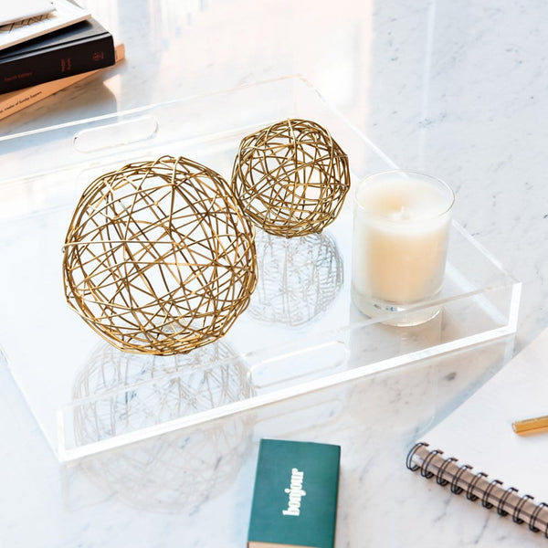 Russell Hazel Acrylic Tray